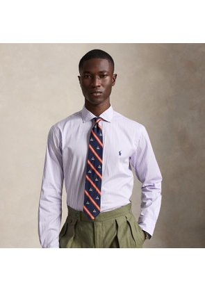 Custom Fit Striped Poplin Shirt