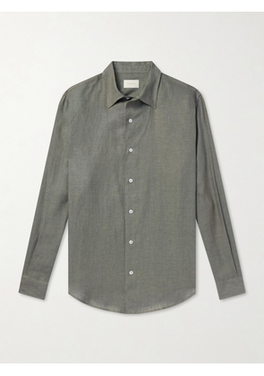 Aimé Leon Dore - Linen Shirt - Men - Green - S
