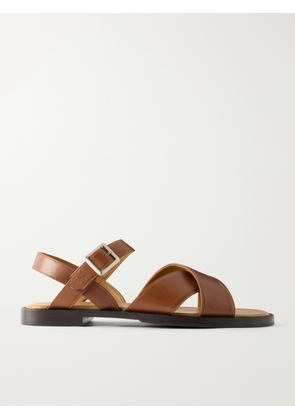J.M. Weston - Leather Sandals - Men - Brown - UK 7