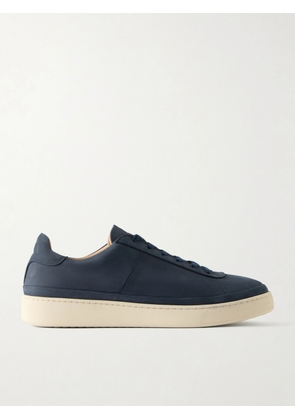 Mulo - Nubuck Sneakers - Men - Blue - UK 6