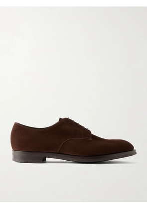 Edward Green - Whitworth Suede Derby Shoes - Men - Brown - UK 7