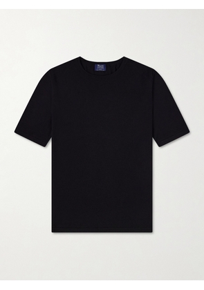 William Lockie - Virgin Wool T-Shirt - Men - Black - S