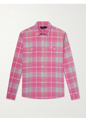 Polo Ralph Lauren - Checked Cotton Shirt - Men - Pink - S
