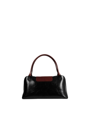 Vivian Leather East/West Shoulder Bag