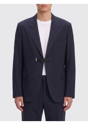 FENDI Jacket Men color Blue