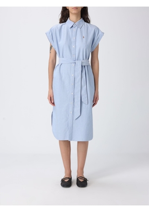 Dress POLO RALPH LAUREN Woman color Blue