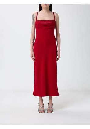 Dress MAX MARA Woman color Geranium