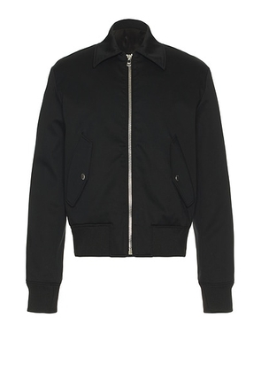 BALMAIN Vintage Soft Cotton Bomber in Black - Black. Size 52 (also in ).