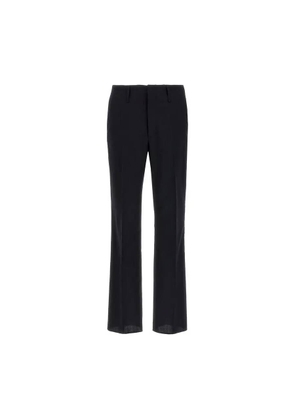 Fendi Mens Straight Leg Wool Trousers