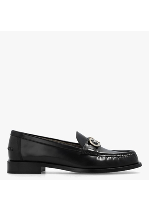 Ferragamo Ofelia Gancini Ornament Moccasins