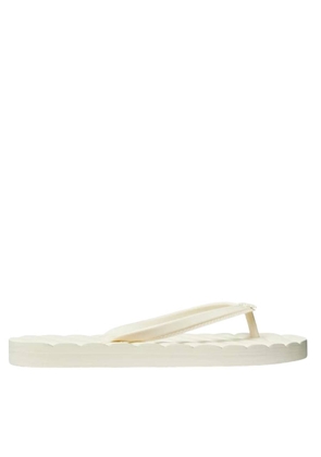 Tory Burch Kira Logo Plaque Flip Flops