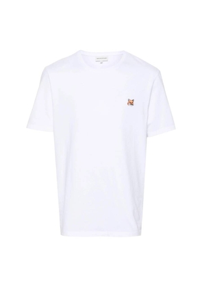 Maison Kitsune Fox Head Patch Cotton T-Shirt