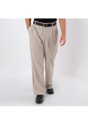 Hugo Boss Mens Straight Waistband Wool Pants