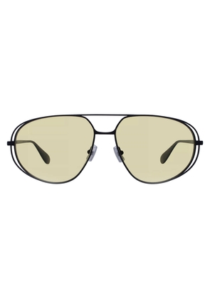 Bottega Veneta Yellow Pilot Unisex Sunglasses BV1344S 002 61