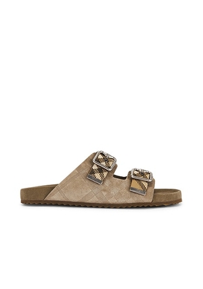 Burberry Urchin Sandal in Sparrow Beige - Taupe. Size 42 (also in 43, 44, 45).