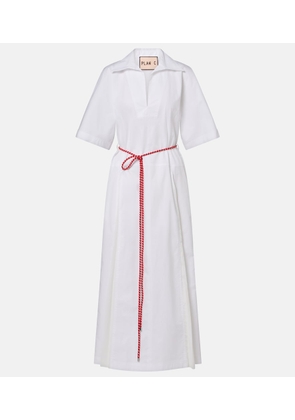 Plan C Cotton-blend shirt dress