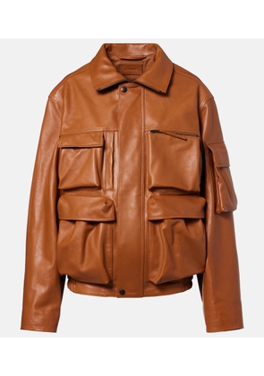 Lemaire Leather blouson jacket
