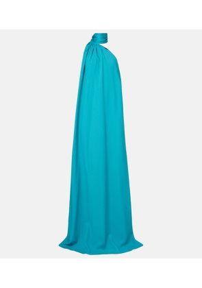 Taller Marmo Astor crepe cady gown
