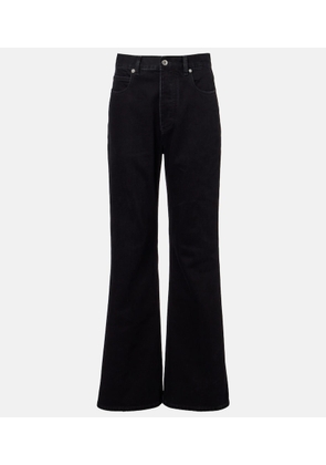 Bottega Veneta Intrecciato flared jeans