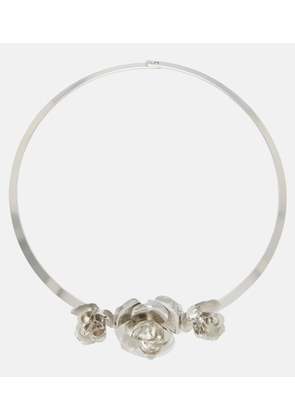 Jennifer Behr Rosalba floral-applique necklace