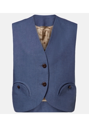 Blaze Milano Gliss linen vest