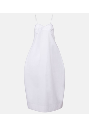 Rohe Cotton bustier dress
