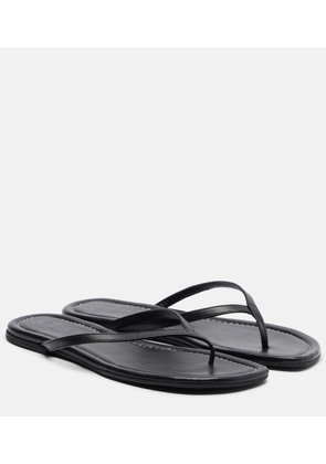 Staud Freja leather thong sandals