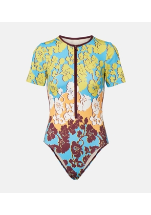 Alemais Splice floral swimsuit