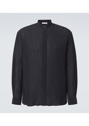 Umit Benan Bruce linen and cotton shirt