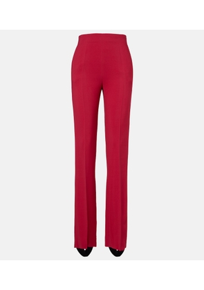 Valentino Crepe straight pants