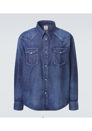 Visvim Social Sculpture faded denim shirt