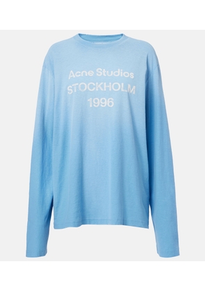 Acne Studios Oversized cotton-blend T-shirt