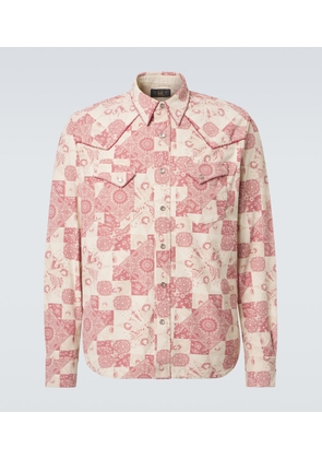 RRL Printed cotton shirt