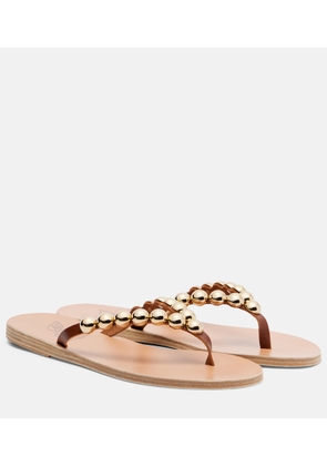 Ancient Greek Sandals Endoxi studded leather thong sandals