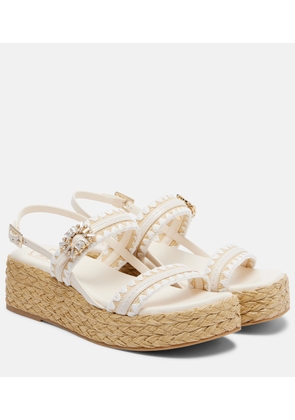 Roger Vivier Summer Strass espadrille sandals