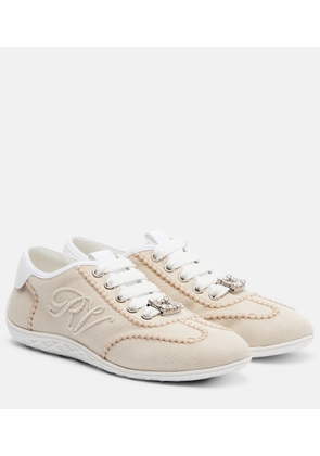 Roger Vivier Viv Up low-top sneakers