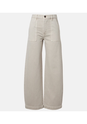 Frame The Bow barrel-leg jeans