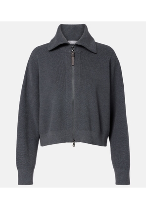 Brunello Cucinelli Cotton zip-up cardigan