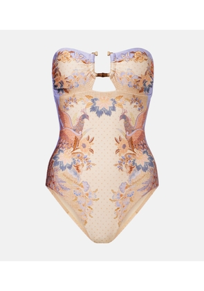 Zimmermann Indra printed swimsuit