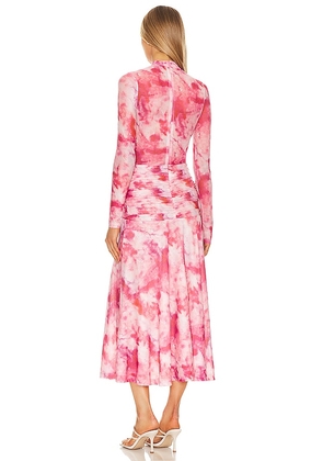 Bardot Lea Midi Dress in Pink. Size M. Also in XS.