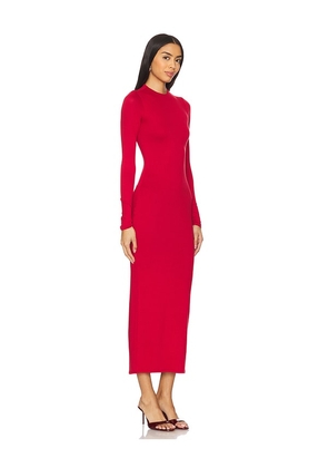 AFRM Juniper Dress in Red. Size XXS. Also in XS, S, M, L, XL, XXL, 1X, 2X, 3X.