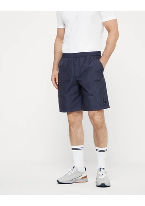 Brunello Cucinelli Blue Polyester Shorts - L