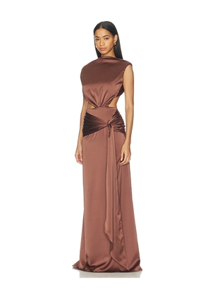 Casona La Sabia in Chocolate. Size L. Also in S, XS, M.