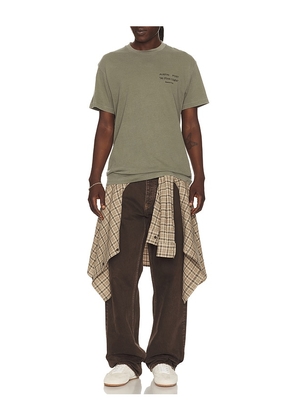 Austin Post x Matt McCormick Among The Low Light Standard Tee in Green. Size L. Also in S, M, XL/1X, XXL/2X.
