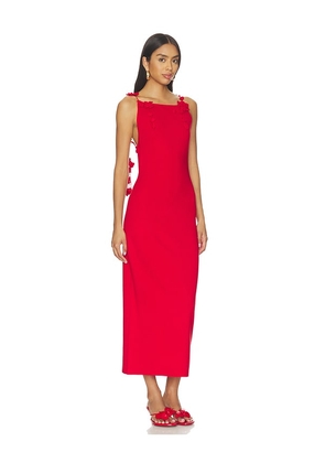 Cult Gaia Giuliana Dress in Red. Size L. Also in S, M, XL.
