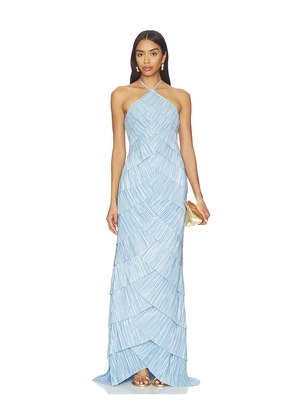 Cult Gaia Marsla Dress in Baby Blue. Size 12. Also in 4.