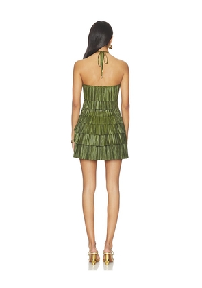 Cult Gaia Varsha Dress in Green. Size 0. Also in 2, 4.