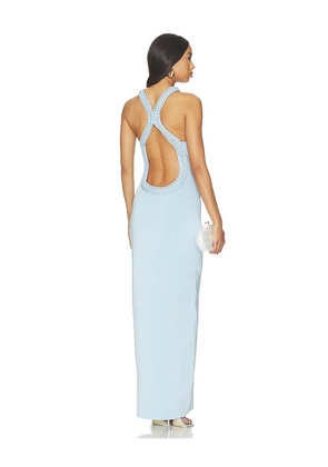 Cult Gaia Cassidy Dress in Baby Blue. Size L. Also in XS, M, XL.