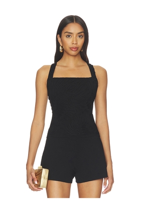 Cult Gaia Stella Top in Black. Size L. Also in XXS, XS, S, M, XL.