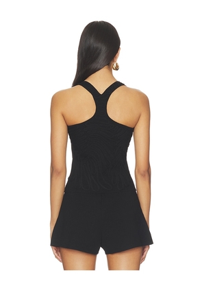 Cult Gaia Stella Top in Black. Size L. Also in XS, S, M, XL.